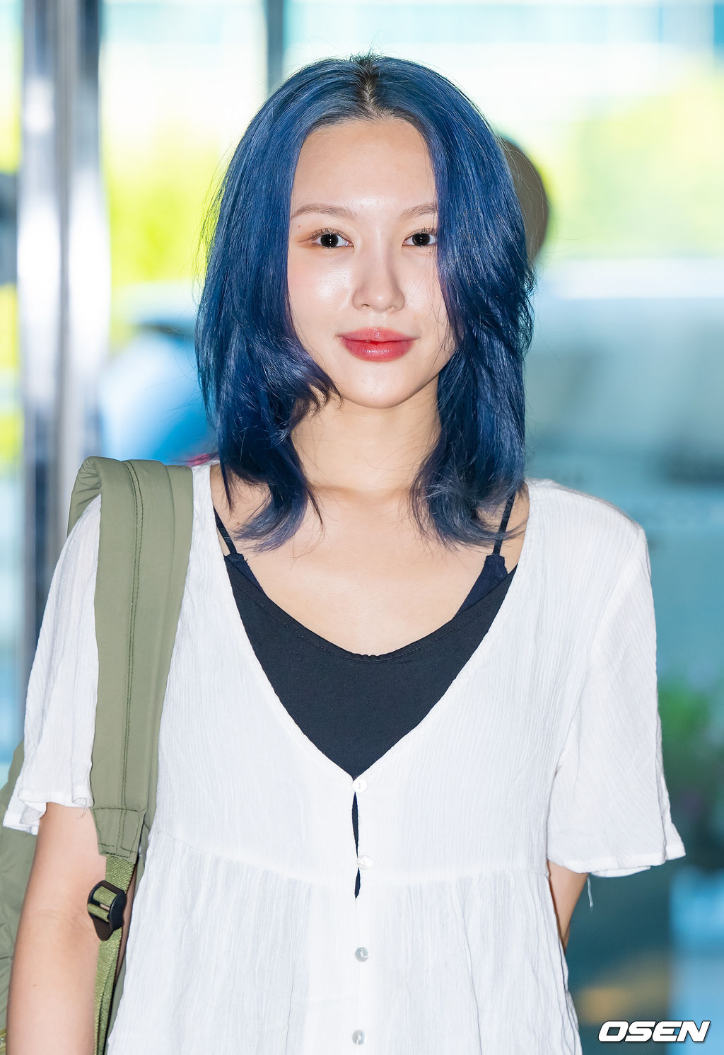 [사진]드림캐쳐 시연,시선 사로잡는 블루헤어