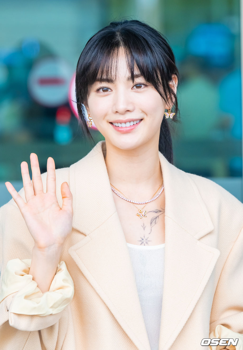 [사진]나나,보조개 미소