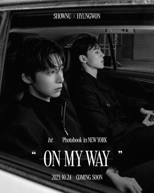 몬스타엑스 셔누X형원, 첫 유닛 포토북 온 마이 웨이 발매한다