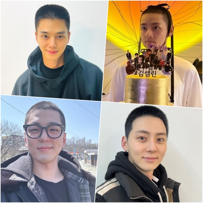 이걸 살리네..송강➝황민현, 軍 까까머리도 이겨낸 헤완얼 [Oh!쎈 레터]