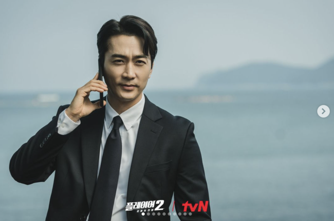 2030 미남배우만? 돋보이는 47세 송승헌 오빠 [Oh!쎈 레터]