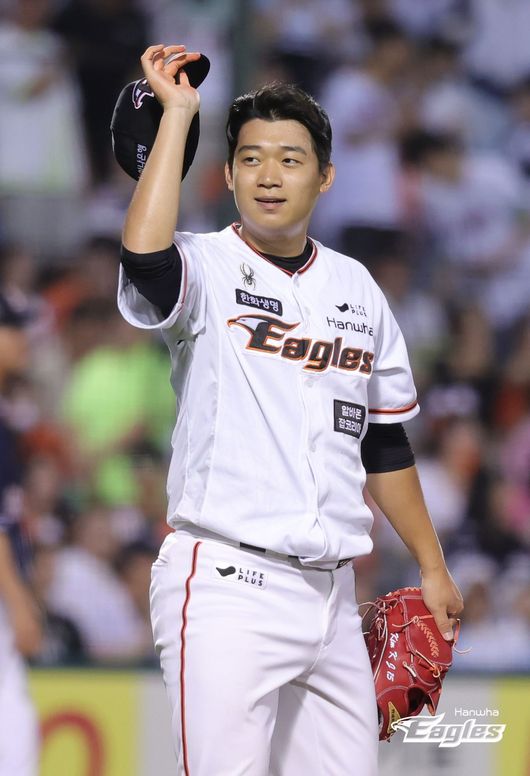 김승연 회장 앞에서 한화 위닝시리즈, 김경문 감독 김기중 기대 이상 훌륭한 피칭했다