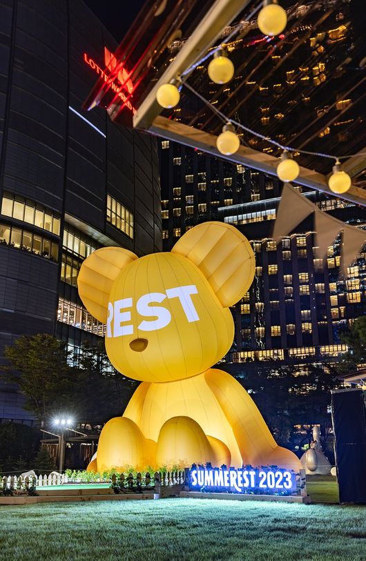 롯데, 27~29일 한화전 홀리데이 시리즈로 꾸민다...광장 베어벌룬 설치