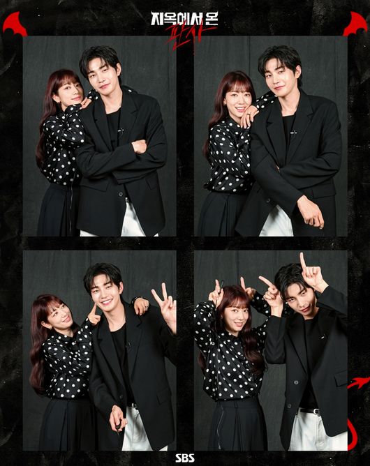 박신혜·김재영, 인생네컷? 케미폭발 지옥네컷(‘지옥에서 온 판사’)