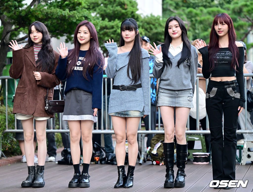 [사진]피프티 피프티, '매력 뽐내며 뮤직뱅크에'