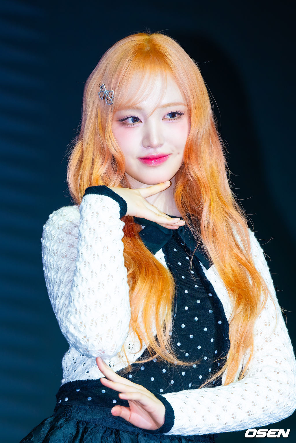 [사진]아이브 리즈,눈부신 금발 헤어
