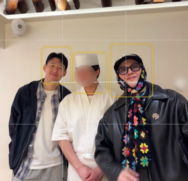 지드래곤, 손흥민 만났다..월드 클래스의 우정