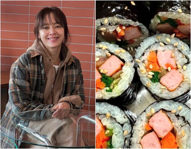 돌싱 강성연, 子현장체험학습에 엄마표 김밥 다른거 싸달라고..허리 아파