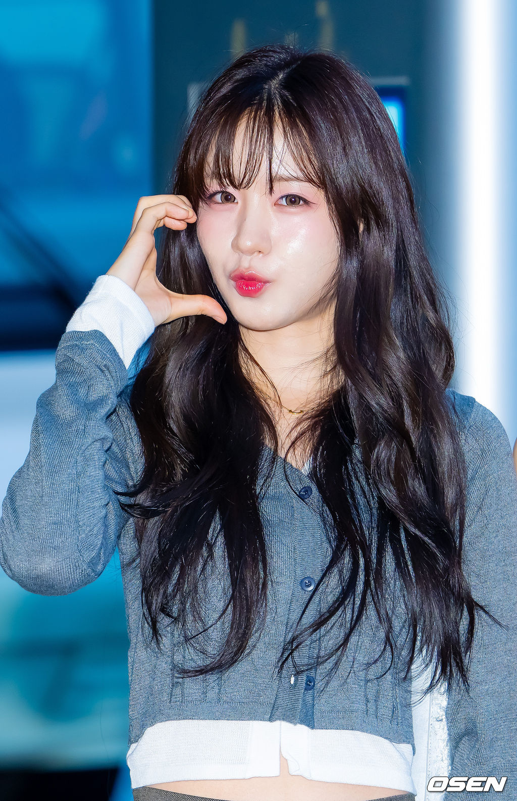 [사진]우아 우연,볼하트 하며 깜찍하게 츄