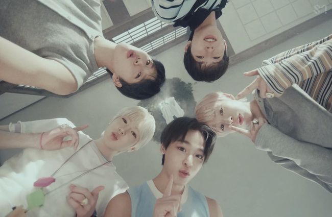 NCT WISH performing 'Ode to Love'.