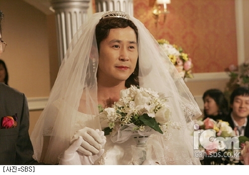 웨딩드레스 신동엽…시청자 더 해!