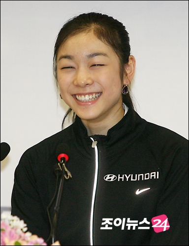 [포토]김연아, 사랑스런 피겨여왕의 미소