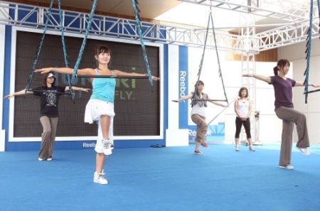 [포토]리복, 부산서 신개념 피트니스 체험 이벤트
