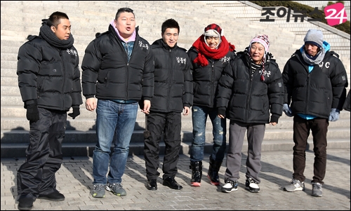 소집해제 김종민, 1박2일 멤버들과 뜨거운 재회