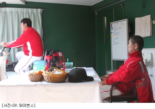 SK 전준호, 야신 방에서 사이클 타는 이유는?