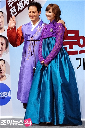 [포토]정웅인-김지우, 가문의 영광4 함께 합니다