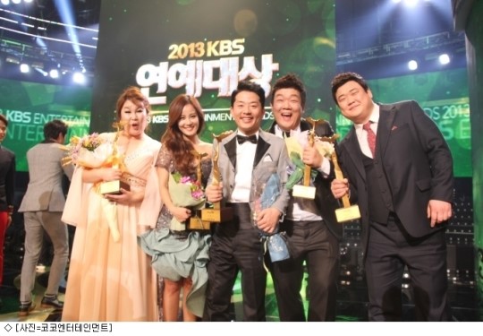 KBS연예대상 휩쓴 코코엔터 영예의 얼굴들