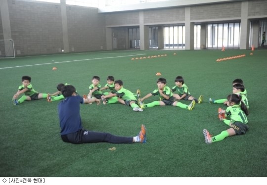 소극적인 아이를 변화시킨 전북 유소년 보급반