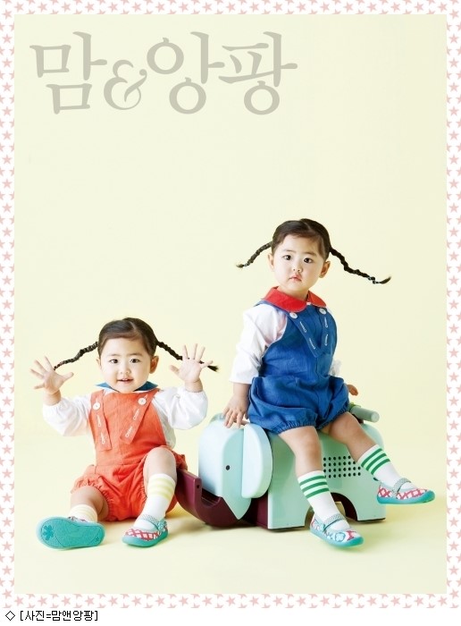 인형외모 라희-라율, 애교 가득 봄 화보 대공개