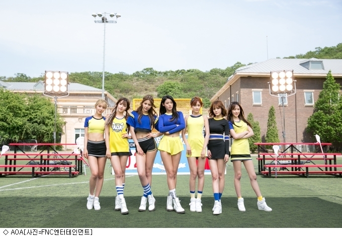 AOA, 심쿵해 뮤비 中 최대 음악사이트 주간차트 1위