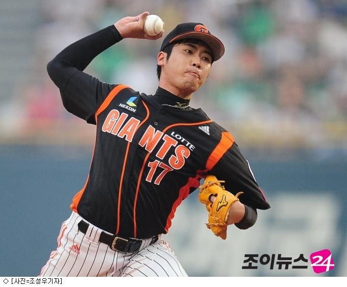 롯데 고원준, 오타니와 맞대결 3이닝 무실점 호투