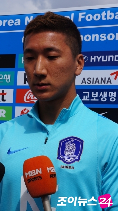 마당쇠 정우영 "체코전, 한국 특유의 정신력 보여주겠다"
