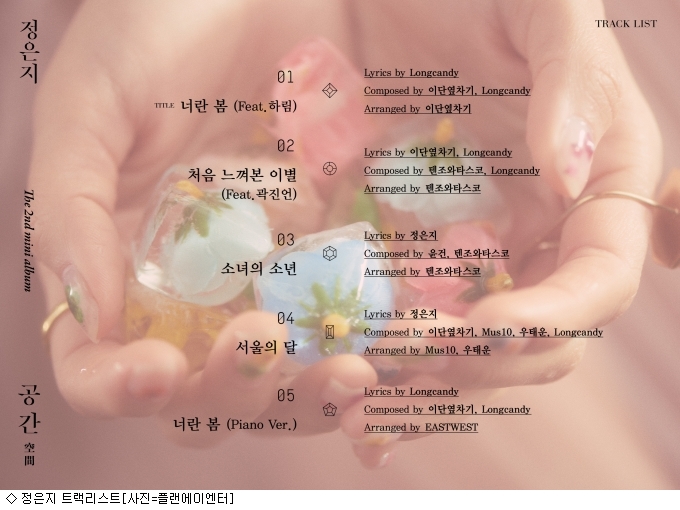 정은지, 미니 2집에 윤건·하림·곽진언 등 참여