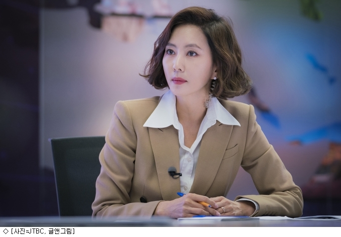 미스티 김남주 앵커 연기, 많은 연습의 결과