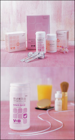 먹는 화장품, 이젠 백화점,할인점에서도 구입한다