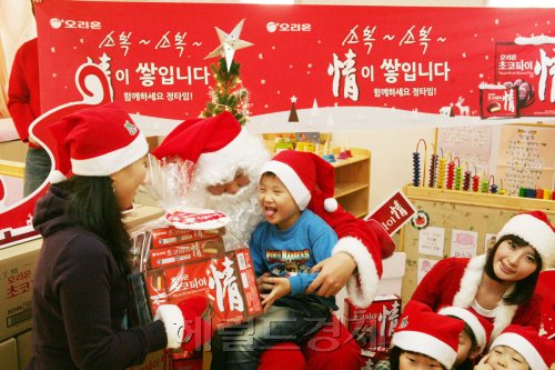 오리온,‘초코파이 정(情)타임’선물 이벤트
