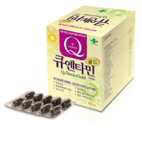 <봄철 건강관리>녹십자 큐엔타민 골드 , ‘코큐텐ㆍ비타민ㆍ미네랄을 한번에’