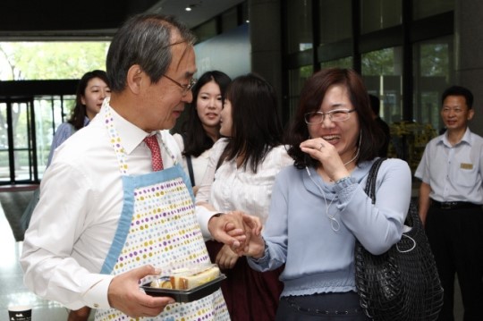 “굿모닝~ 든든하게 아침 챙기세요”