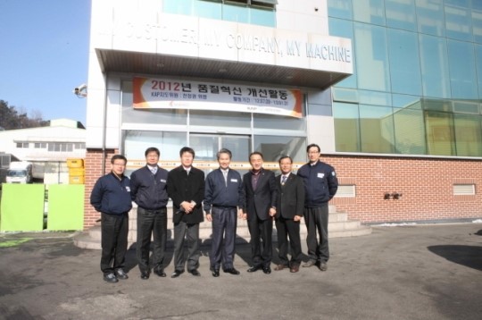 기업현장 방문 황은성 안성시장 ‘고졸채용 확대’ 당부