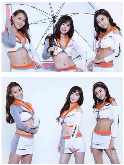 <포토뉴스> 한국타이어 레이싱 모델 “이쁜 걸~”