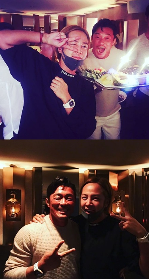 “HBD”…장근석X추성훈, 훈남 절친들의 생일 파티