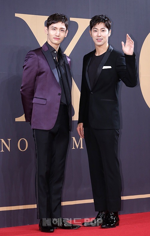 [포토]동방신기, 2년만에 보는 그림같은 투샷