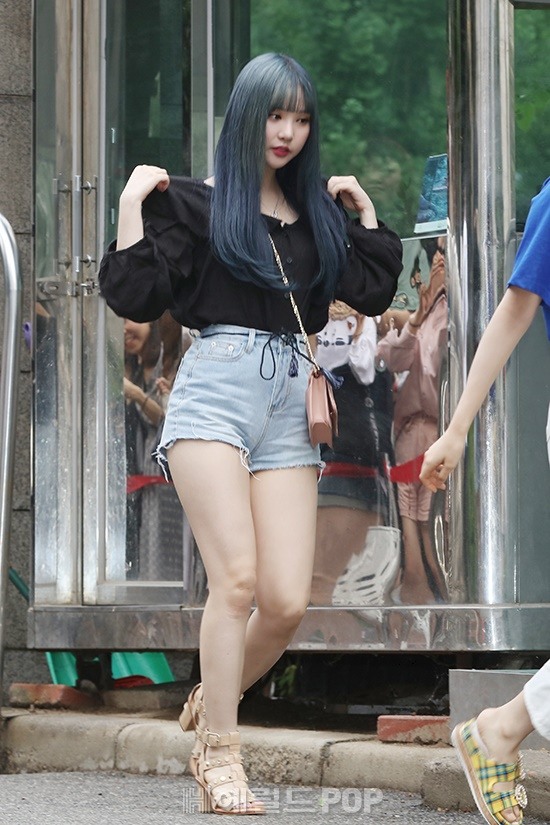 [포토]은하 파격적인 헤어 컬러