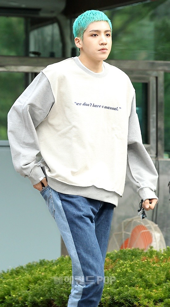 [포토]펜타곤 우석, 강렬한 헤어컬러