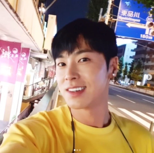 동방신기 유노윤호 즐겁고 좋은 추억…日 투어 중 전한 근황