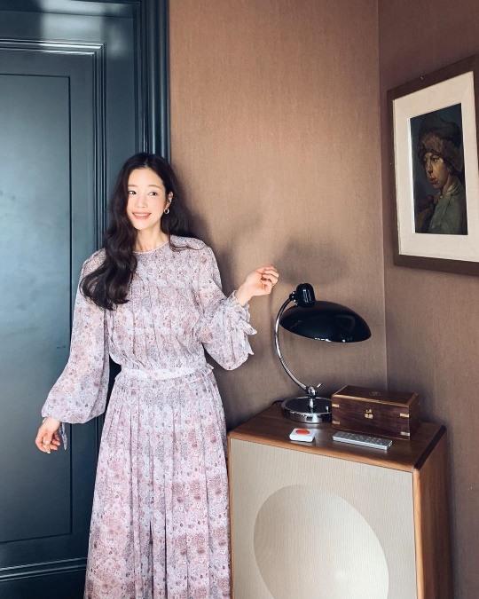우아+청초美..기은세, 여신이 따로 없네...물오른 미모