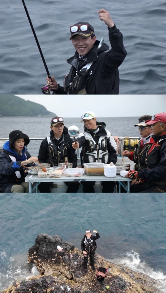 남다른 의욕..도시어부 김래원X최재환, 긴꼬리벵에돔 낚시 한판 승부