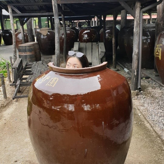 류효영, 술독에 빠져도 예쁘네…꿀피부 비결은 막걸리?