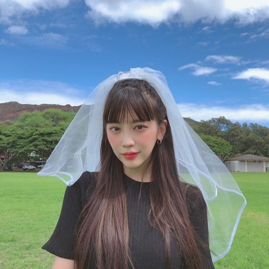 ♥지오 최예슬, 면사포 쓴 러블리 새 신부..항상 예쁘게 봐주셔서 감사