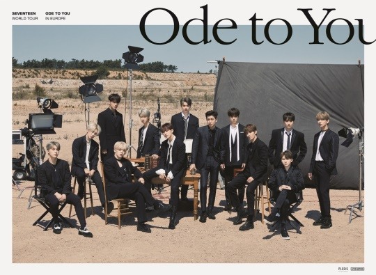 세븐틴, 월드 투어 ODE TO YOU 유럽 투어 확정..첫 유럽 단독 공연 개최[공식]