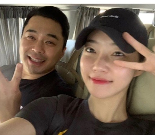 옆에만 있어도 꿀이 뚝뚝..정준♥김유지, 달달한 비주얼 커플