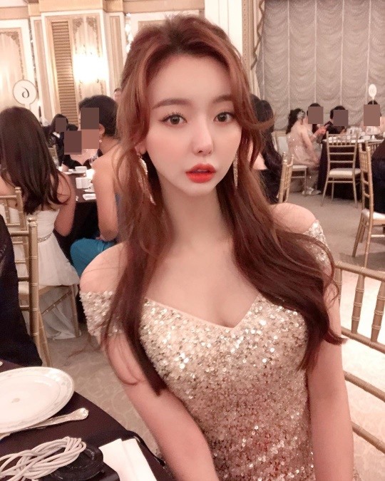 달샤벳 출신 세리, 디즈니 공주님 미모..우아한 드레스 자태