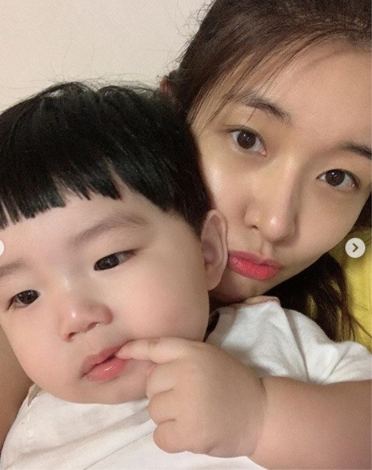 김빈우, 인형 같은 아들과 행복한 일상..모전자전 비주얼 대박