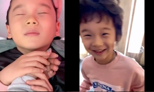강원래♥김송 아들 강선, 헤어스타일 바꾸고 더 훈훈해졌네..스윗한 귀요미