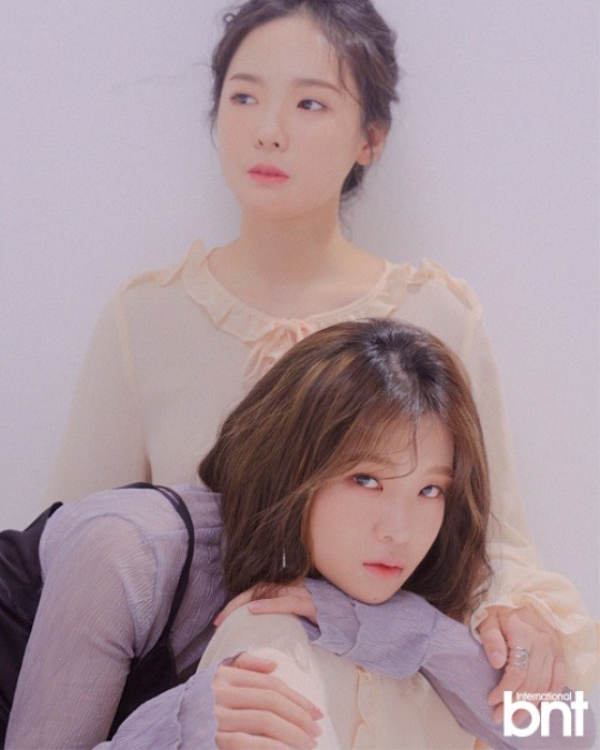태라 동생이지만 가수 선배 미교에 많이 의지..지금은 서로 응원 중[화보]