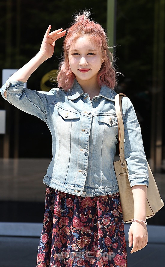 [포토]다영, 핑크헤어로 기분 업